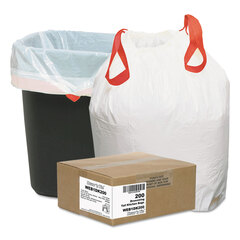 WBI1DK200 - Webster Heavy-Duty Draw and Tie Low Density Trash Bags