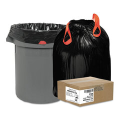 WBI1DTL150 - Webster Heavy-Duty Draw and Tie Low Density Trash Bags