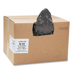 Webster Linear Low-Density Can Liners, 33 gal, 0.63 mil, 33