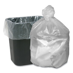 Webster Can Liners, 7 to 10 gal, 7.87 mic, 24
