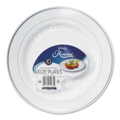 WNA Masterpiece Plastic Plates, 10.25