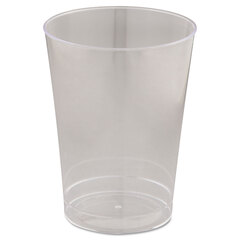 WNA Comet Plastic Tumblers, 10 oz, Clear, 25/Pack, 20 Packs/Carton