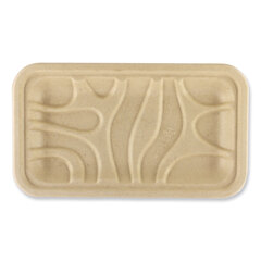 World Centric Fiber Trays, 4.8 x 8.3 x 0.7, Natural, Paper, 500/Carton