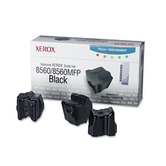 XER108R00726 - Xerox 108R00726 Solid Ink Stick, 3400 Page-Yield, 3/Box, Black