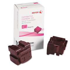 XER108R00927 - Xerox 108R00927 Solid Ink Stick, 4,400 Page-Yield, Magenta, 2/Box