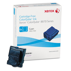 XER108R00950 - Xerox 108R00950 Solid Ink Stick, 17,300 Page-Yield, Cyan, 6/Box