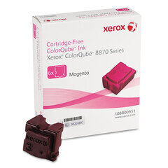 XER108R00951 - Xerox 108R00951 Solid Ink Stick, 17,300 Page-Yield, Magenta, 6/Box