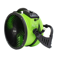 XPOFC-250D - XPOWER - 1560 CFM Variable Speed Pro 13 Brushless DC Motor Air Circulator Utility Fan with Timer