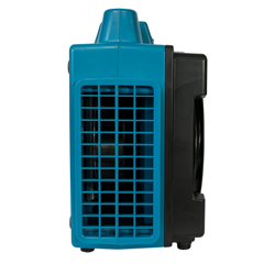 XPOX-2480A-BLUE - XPOWER - Commercial 3 Stage Filtration HEPA Purifier System, Negative Air Machine, Airbourne Air Cleaner, Mini Air Scrubber with Built-in Power Outlets - Blue