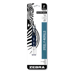 ZEB85522 - Zebra Refills for Zebra® F301®, F301® Ultra, F402®, Silver Select™ Ballpoint Pens