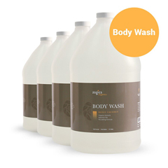 ZOGOBWHC128-4 - Zogics - Organics Honey Coconut Body Wash