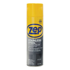 Amrep Stainless Steel Polish, 14 oz Aerosol Spray, 12/Carton