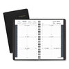 At A Glance Weekly Appointment Book Ruled for Hourly Appointments, 8.5 x 5.5, Black, 2022 AAG7007505