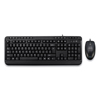 Adesso Adesso AKB-132CB Antimicrobial Multimedia Desktop Keyboard and Mouse ADE AKB132CB