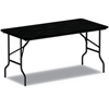 Alera Alera® Rectangular Wood Folding Table ALE FT724824BK