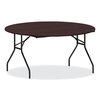 Alera Alera® Round Wood Folding Table ALEFT7260DMY