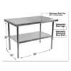 Alera Alera® Stainless Steel Table ALE XS4830