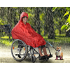 Alpine AdirMed Wheelchair Rain Poncho, Red ADI 960-01-RED