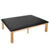 Alpine AdirMed Black Upholstered Therapy Table ADI996-05-BLK