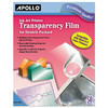 Apollo Apollo® Inkjet Printer Transparency Film APO CG7031S