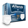 Attends Absorbent Underwear Attends Pull On Large Disposable Heavy Absorbency MON 830764BG