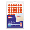 Avery Avery® Removable Self-Adhesive Round Color-Coding Labels AVE05051