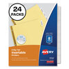 Avery Avery® Double Sided Reinforced WorkSaver® Big Tab™ Insertable Paper Dividers AVE 11115