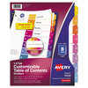 Avery Avery® Ready Index® Contemporary Multicolor Table of Contents Dividers AVE 11133
