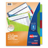 Avery Avery® Big Tab™ Pocket Insertable Plastic Dividers AVE 11902