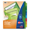 Avery Avery® Big Tab™ 2-Pocket Insertable Plastic Dividers AVE 11907