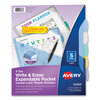 Avery Avery® Translucent Durable Write-On Reference Index Dividers AVE16183