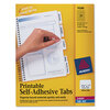Avery Avery® Printable Repositionable Plastic Tabs AVE 16280