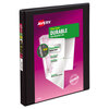 Avery Avery® Durable View Binder with DuraHinge® and Slant Rings AVE17001