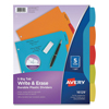 Avery Avery® Big Tab™ Write  Erase Durable Plastic Dividers AVE 2609669