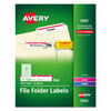 Avery Avery® Permanent File Folder Labels with TrueBlock™ Technology AVE 5066