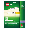 Avery Avery® Permanent File Folder Labels with TrueBlock™ Technology AVE 5666