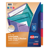 Avery Avery® Big Tab™ Insertable Two-Pocket Plastic Dividers AVE 710149