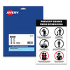 Avery Avery® Preprinted Surface Safe® Wall Decals AVE83174