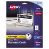 Avery Avery® Clean Edge® Printable Business Cards AVE 8859