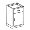 Blickman Industries Base Cabinet BLI2012124000