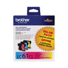 Brother Brother LC613PKS (LC-61) Innobella Ink, 325 Page-Yield, 3/Pack, Cyan; Magenta; Yellow BRT LC613PKS