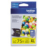 Brother Brother LC75Y (LC-75Y) Innobella High-Yield Ink, 600 Page-Yield, Yellow BRT LC75Y