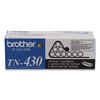 Brother Brother TN430 Toner, 3000 Page-Yield, Black BRT TN430