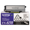 Brother Brother TN650 High-Yield Toner, 8000 Page-Yield, Black BRT TN650
