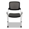HON HON® VL304 Mesh Back Nesting Chair BSX VL304SLVR