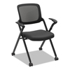 HON HON® VL314 Mesh Back Nesting Chair BSX VL314BLK