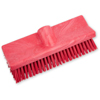 Carlisle 10 Bi-Level Scrub Brush- Red CFS 40423EC05CS