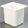 Carlisle Coldmaster® 6" Deep High Capacity Sixth-Size Food Pan - White CFSCM110502CS