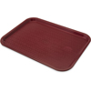 Cafe® Fast Food Cafeteria Tray 12" x 16" - Burgundy