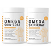 Chew + Heal Omega Skin + Coat Dog Supplement CKIBTM-38159-2PK